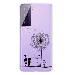 Силиконов гръб за Samsung Galaxy S21 FE - глухарче
