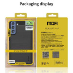 Силиконов гръб марка MOFI за Samsung Galaxy S21 FE - черен - 0