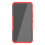 Двупластов гръб със стойка за Samsung Galaxy S22 - червен - 1