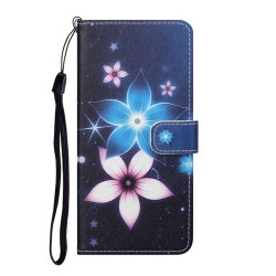 Калъф тип портмоне за Samsung Galaxy S22+ -  две цветя