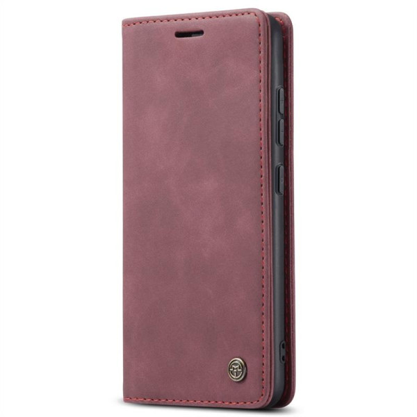 Калъф страничен flip марка CASEME за Samsung Galaxy S22+ – винено червен Калъф страничен flip марка CASEME за Samsung Galaxy S22+ – винено червен