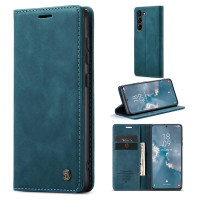 Калъф страничен flip марка CASEME за Samsung Galaxy S23 – тюркоазен