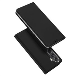 Тънък калъф страничен flip марка DUX DUCIS за Samsung Galaxy S23 FE – черен