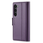 Кожен калъф страничен flip марка CASEME за Samsung Galaxy S24 – лилав - 1 Кожен калъф страничен flip марка CASEME за Samsung Galaxy S24 – лилав - 1