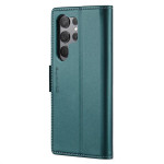 Кожен калъф страничен flip марка CASEME за Samsung Galaxy S24 Ultra – тюркоазен - 2