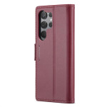 Кожен калъф страничен flip марка CASEME за Samsung Galaxy S24 Ultra – винено червен - 2 Кожен калъф страничен flip марка CASEME за Samsung Galaxy S24 Ultra – винено червен - 2