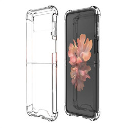 Силиконов гръб за Samsung Galaxy Z Flip3 5G - прозрачен