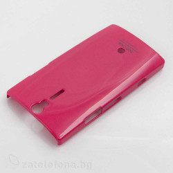 Пластмасов калъф за Sony Xperia S - ярко розов