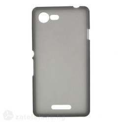 Силиконов калъф за Sony Xperia E3/E3 Dual - сив
