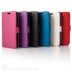 Кожен калъф тип портмоне за Sony Xperia Z5 Compact