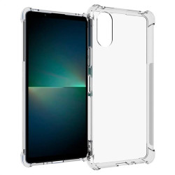 Силиконов гръб с подсилени ръбове за Sony Xperia 10 VI - прозрачен