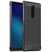Силиконов гръб марка MOFI за Sony Xperia 1 - черен