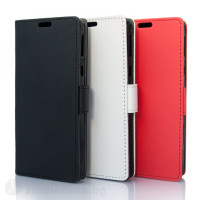 Кожен калъф тип портмоне за Sony Xperia E5