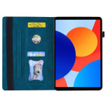 Кожен калъф за Xiaomi Redmi Pad SE 4G 8.7 inch - тъмно син - 1 Кожен калъф за Xiaomi Redmi Pad SE 4G 8.7 inch - тъмно син - 1