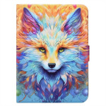 Кожен калъф за Honor Pad X8a - лисица
