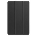 Кожен калъф със сгъващ се капак за Honor Pad X8a - черен Кожен калъф със сгъващ се капак за Honor Pad X8a - черен