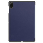 Кожен калъф със сгъващ се капак за Honor Pad X8a - тъмно син - 2 Кожен калъф със сгъващ се капак за Honor Pad X8a - тъмно син - 2