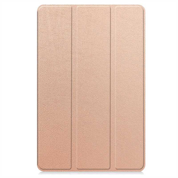 Кожен калъф със сгъващ се капак за Honor Pad X8a - розово злато Кожен калъф със сгъващ се капак за Honor Pad X8a - розово злато