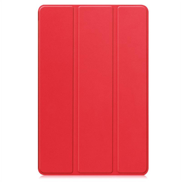 Кожен калъф със сгъващ се капак за Honor Pad X8a - червен Кожен калъф със сгъващ се капак за Honor Pad X8a - червен