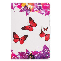 Калъф за Huawei MediaPad T3 10 инча - червени пеперуди