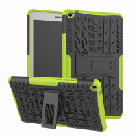 Двупластов гръб със стойка за Huawei MediaPad T3 8 инча - зелен