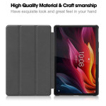 Кожен калъф със сгъващ се капак за Lenovo Tab K11 Plus - червен - 3 Кожен калъф със сгъващ се капак за Lenovo Tab K11 Plus - червен - 3