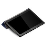 Кожен калъф със сгъващ се капак за Lenovo Tab M10 - тъмно син - 2 Кожен калъф със сгъващ се капак за Lenovo Tab M10 - тъмно син - 2