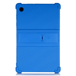 Силиконов гръб със стойка за Lenovo Tab M10 2nd Gen - син