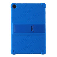 Силиконов гръб със стойка за Lenovo Tab M10 3rd Gen - тъмно син