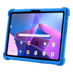 Силиконов гръб със стойка за Lenovo Tab M10 3rd Gen - тъмно син - 2 Силиконов гръб със стойка за Lenovo Tab M10 3rd Gen - тъмно син - 2