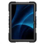 Силиконов гръб със стойка за  Lenovo Tab M11 - черен - 4