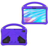 Силиконов гръб със стойка и дръжка за Lenovo Tab M8 TB-8505f/TB-8506f - лилав