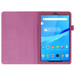 Кожен калъф за Lenovo Tab M8 TB-8505f/TB-8506f - лилав - 3 Кожен калъф за Lenovo Tab M8 TB-8505f/TB-8506f - лилав - 3
