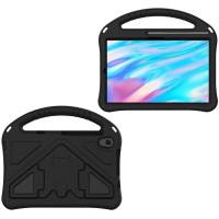 Силиконов гръб със стойка и дръжка за Lenovo Tab M8 TB-8505f/TB-8506f - черен