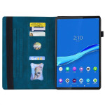 Кожен калъф за Lenovo Tab M8 4th Gen - тъмно син - 0 Кожен калъф за Lenovo Tab M8 4th Gen - тъмно син - 0