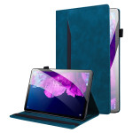 Кожен калъф за Lenovo Tab P11 - тъмно син - 1 Кожен калъф за Lenovo Tab P11 - тъмно син - 1