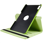 Кожен калъф за Lenovo Tab P11 Gen 2 с въртяща поставка - зелен - 0