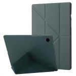 Кожен калъф със сгъващ се капак за Samsung Galaxy Tab A9/A11 - тюркоазен - 1 Кожен калъф със сгъващ се капак за Samsung Galaxy Tab A9/A11 - тюркоазен - 1