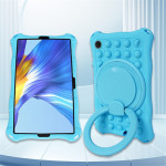 Силиконов гръб със стойка Pop IT за Samsung Galaxy Tab A9/A11 - светло син - 1
