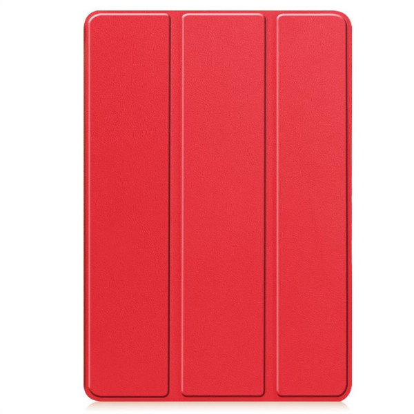 Кожен калъф със сгъващ се капак за Galaxy Tab S10 FE+ - червен Кожен калъф със сгъващ се капак за Galaxy Tab S10 FE+ - червен