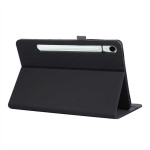 Кожен калъф за Samsung Galaxy Tab S10 FE/S10 Lite/S9 FE/S9 - черен - 1 Кожен калъф за Samsung Galaxy Tab S10 FE/S10 Lite/S9 FE/S9 - черен - 1