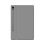 Кожен калъф със сгъващ се капак и място за писалка за Samsung Galaxy Tab S10 Lite - сив - 2 Кожен калъф със сгъващ се капак и място за писалка за Samsung Galaxy Tab S10 Lite - сив - 2