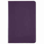 Кожен калъф за Galaxy Tab S11 с въртяща поставка - лилав - 2