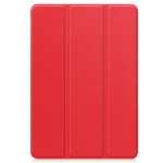 Кожен калъф със сгъващ се капак за Galaxy Tab S11 - червен - 3 Кожен калъф със сгъващ се капак за Galaxy Tab S11 - червен - 3