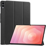 Кожен калъф със сгъващ се капак за Galaxy Tab S11 Ultra - черен Кожен калъф със сгъващ се капак за Galaxy Tab S11 Ultra - черен