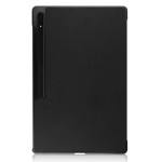 Кожен калъф със сгъващ се капак за Samsung Galaxy Tab S10 Ultra - черен - 3 Кожен калъф със сгъващ се капак за Samsung Galaxy Tab S10 Ultra - черен - 3