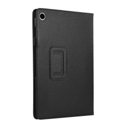 Кожен калъф за Samsung Galaxy Tab A9+/A11+ - черен