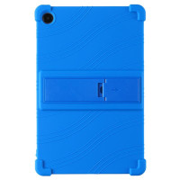 Силиконов гръб със стойка за Samsung Galaxy Tab A9+ - светло син