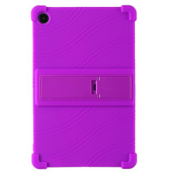 Силиконов гръб със стойка за Samsung Galaxy Tab A9+ - лилав