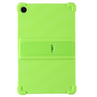 Силиконов гръб със стойка за Samsung Galaxy Tab A9+ - зелен